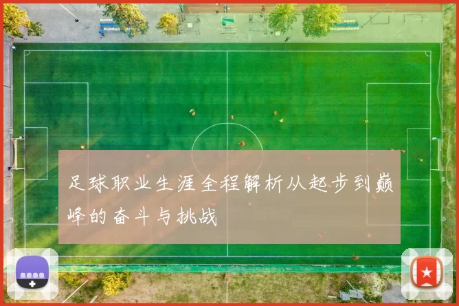 足球职业生涯全程解析从起步到巅峰的奋斗与挑战